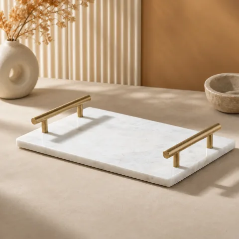 Luxe Marble Tray — alternate view